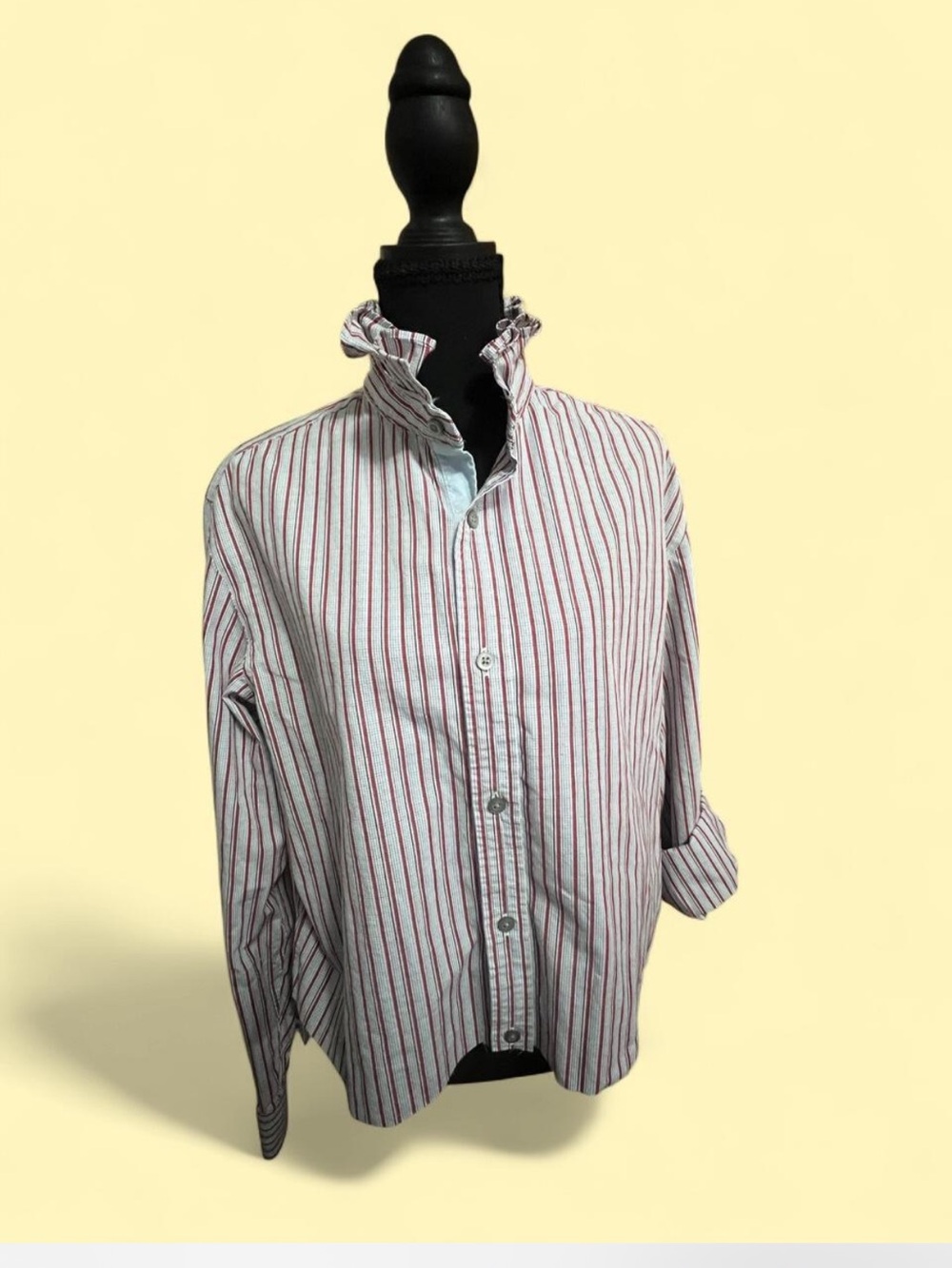 Custom up-cycled button up banana republic